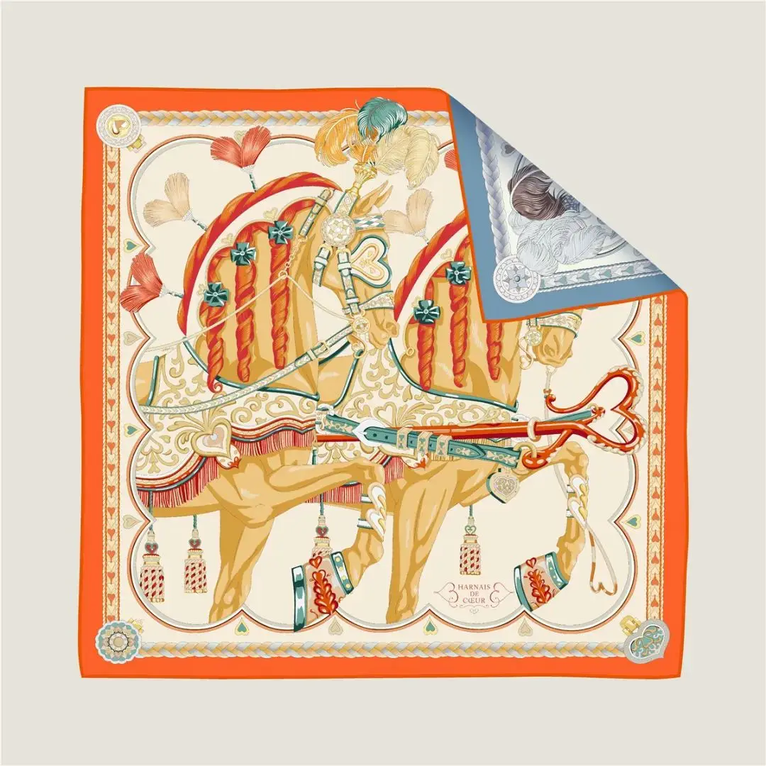 Luxury Designer Silk Twill Scarf 90cm Square Bandanas Head Hair Shawls Foulard Bag Belt Decoration Accessories Gift
Luxury Designer Silk Twill Scarf 90cm Square Bandanas Head Hair Shawls Foulard Bag Belt Decoration Accessories Gift