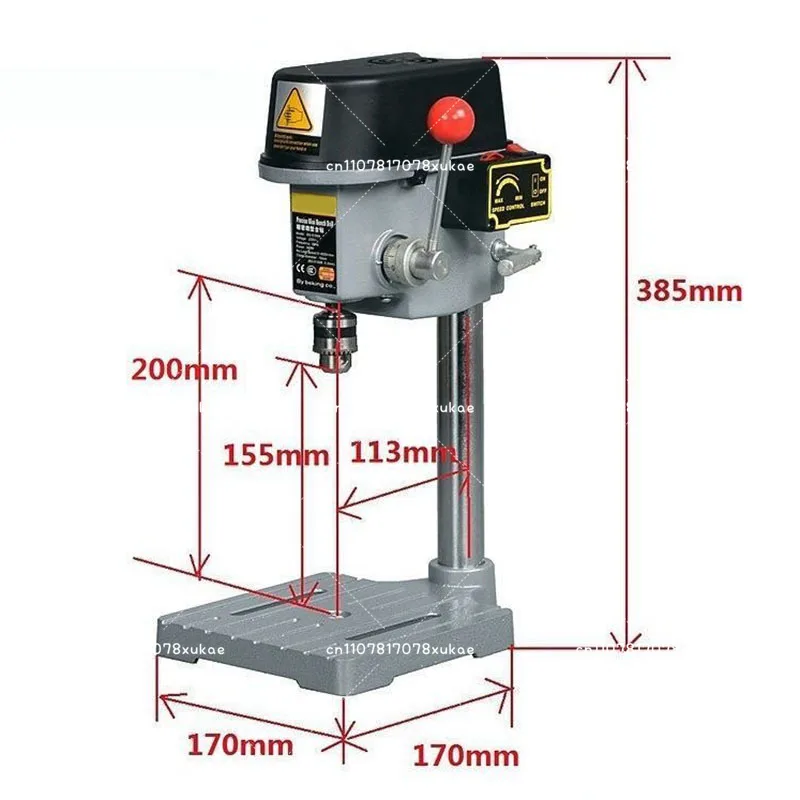 Mini Micro Small Bench Drill 4mm Precision Drilling Machine High Speed Electric Drill Drilling 340W
Mini Micro Small Bench Drill 4mm Precision Drilling Machine High Speed Electric Drill Drilling 340W