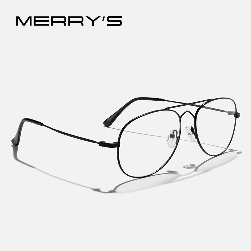 MERRYS DESIGN Prescription Glasses Classic Pilot Frame For Men Women Myopia Glasses Frames Optical Glasses S2735PG
MERRYS DESIGN Prescription Glasses Classic Pilot Frame For Men Women Myopia Glasses Frames Optical Glasses S2735PG