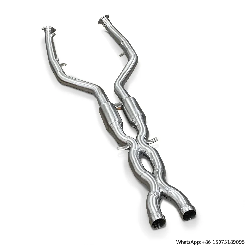 Automotive Exhaust Modification Suitable for M3 E92 V8 4.0l 2008-2013 Stainless Steel Exhaust Mid Pipe Front X Pipe
Automotive Exhaust Modification Suitable for M3 E92 V8 4.0l 2008-2013 Stainless Steel Exhaust Mid Pipe Front X Pipe