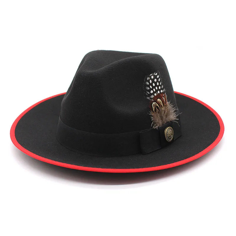 Black New Style Edge Covered Youth Hat Men S And Women S Big Brim British Style Fashionable Woolen Gentleman Hat
Black New Style Edge Covered Youth Hat Men S And Women S Big Brim British Style Fashionable Woolen Gentleman Hat