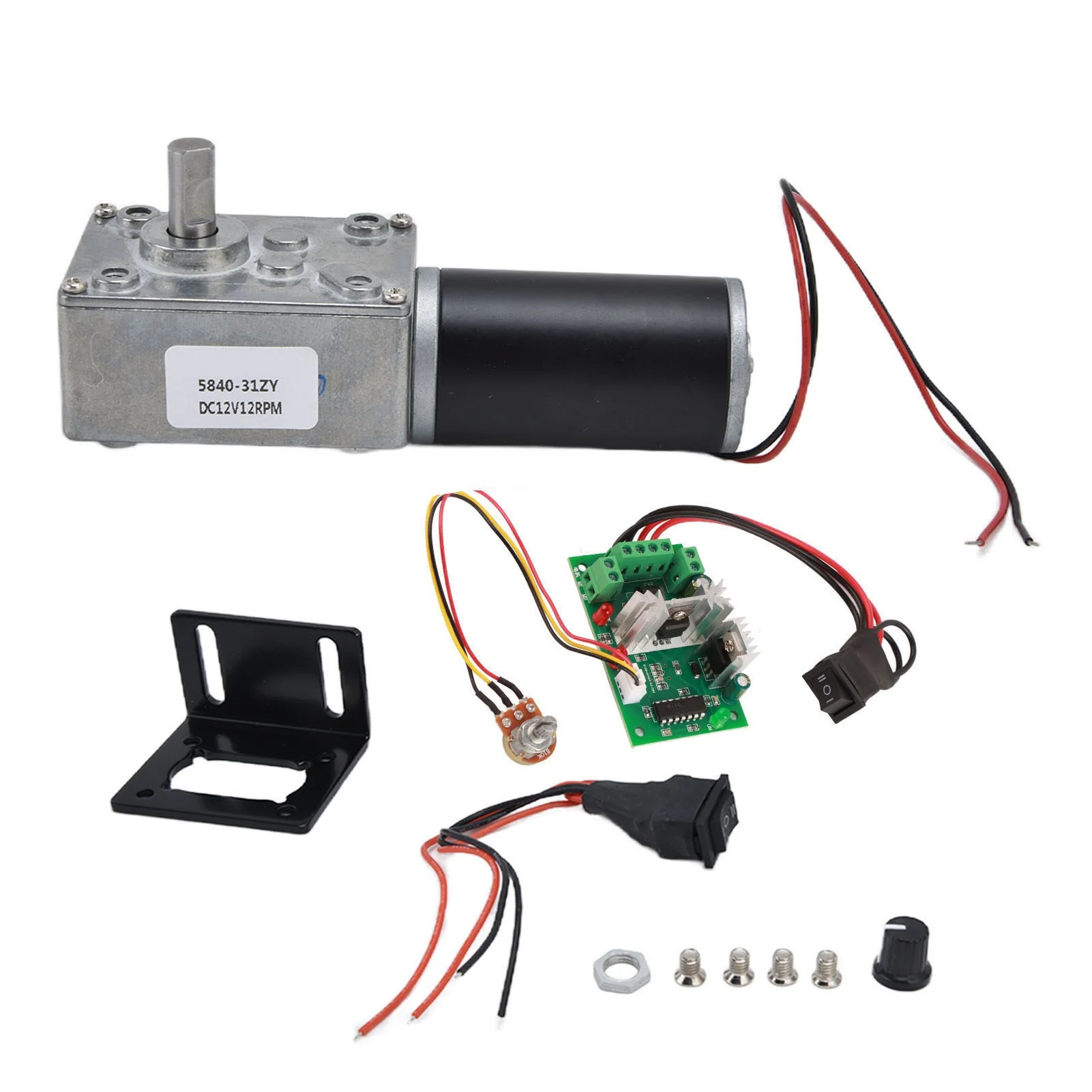 DC12V Geared Motor Turbo Worm Speed Reduction Machinery Accessories with 8mm Shaft 5840‑31ZY 12V
DC12V Geared Motor Turbo Worm Speed Reduction Machinery Accessories with 8mm Shaft 5840‑31ZY 12V