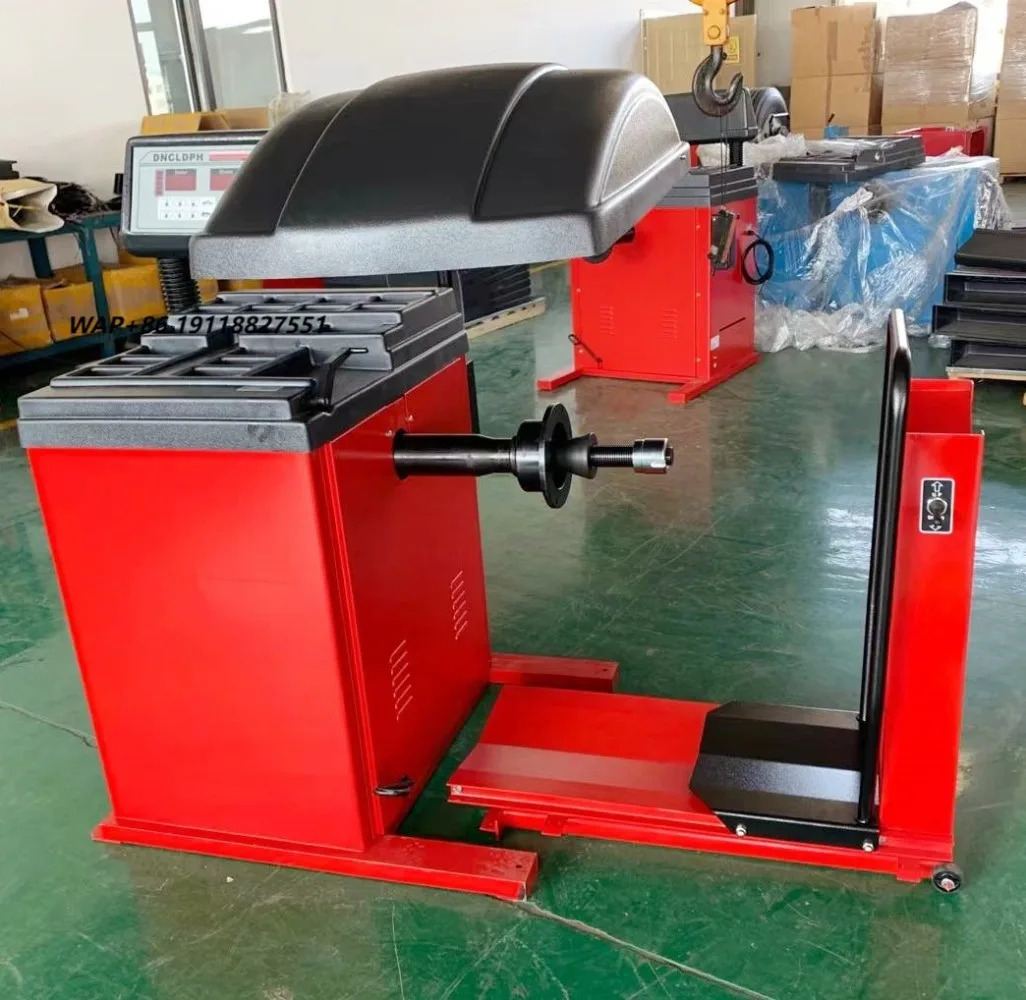 Heavy Duty Semi-Automatic Truck Wheel Balancing Machine 0.75/1.1kW Motor 150kg Capacity for Bus Pickup Truck Tire Repair Shops
Heavy Duty Semi-Automatic Truck Wheel Balancing Machine 0.75/1.1kW Motor 150kg Capacity for Bus Pickup Truck Tire Repair Shops