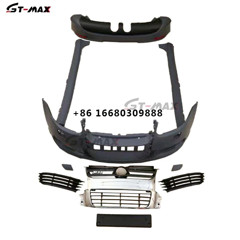 Hot sale automotive parts accessories car bumpers full Body Kit For VW Golf 5 R32
Hot sale automotive parts accessories car bumpers full Body Kit For VW Golf 5 R32