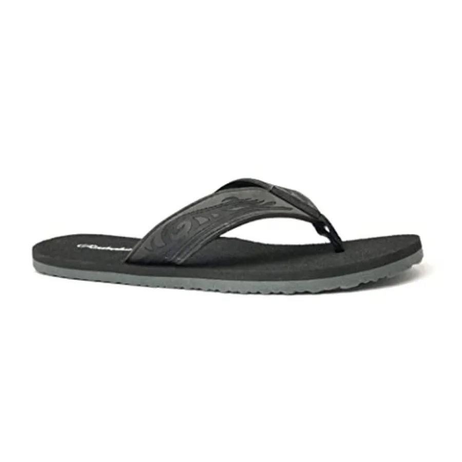 REDVOLUTION Mens's Beach Flip Flop with Tribal Patter Engraving Dressy Casual Sandals
REDVOLUTION Mens's Beach Flip Flop with Tribal Patter Engraving Dressy Casual Sandals