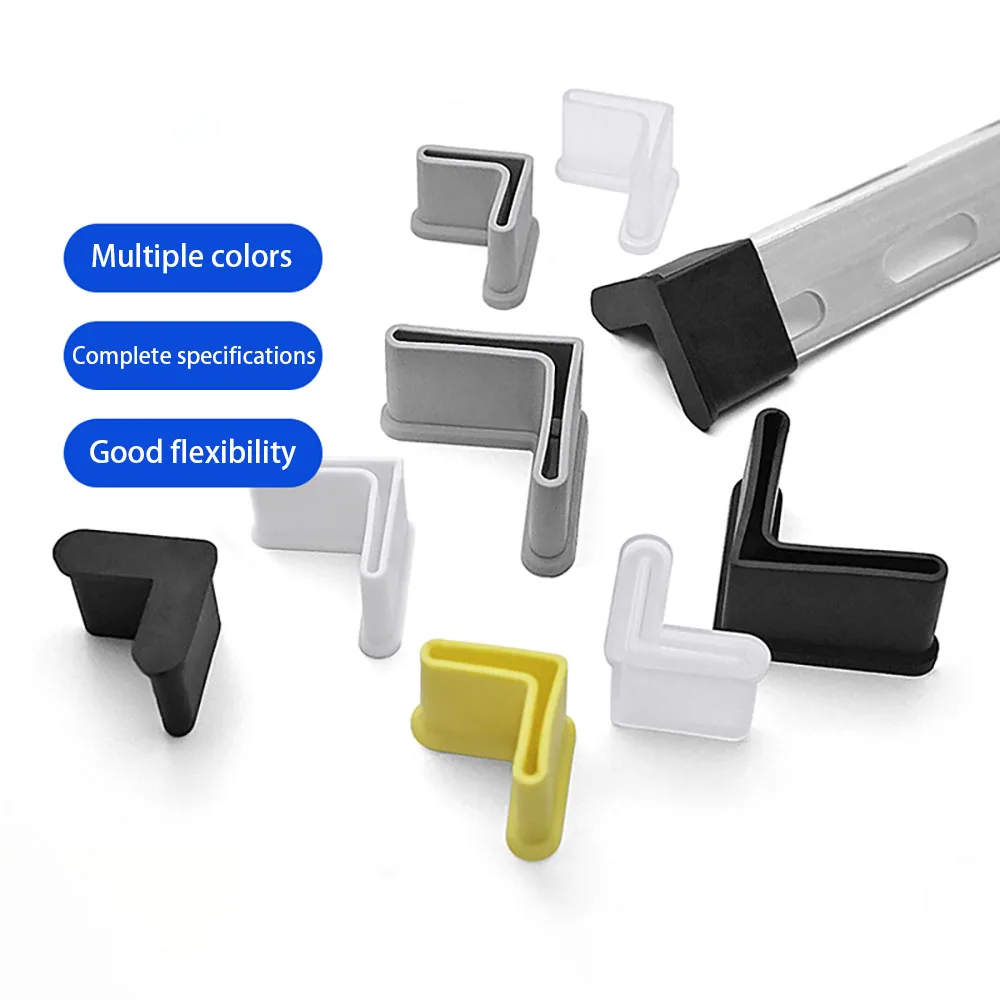 PVC L-shaped Foot Cover Triangle Angle Iron Foot Rubber Pad Non-Slip Shelf Table Chair Furniture Feet Leg Pads Floor Protector
PVC L-shaped Foot Cover Triangle Angle Iron Foot Rubber Pad Non-Slip Shelf Table Chair Furniture Feet Leg Pads Floor Protector