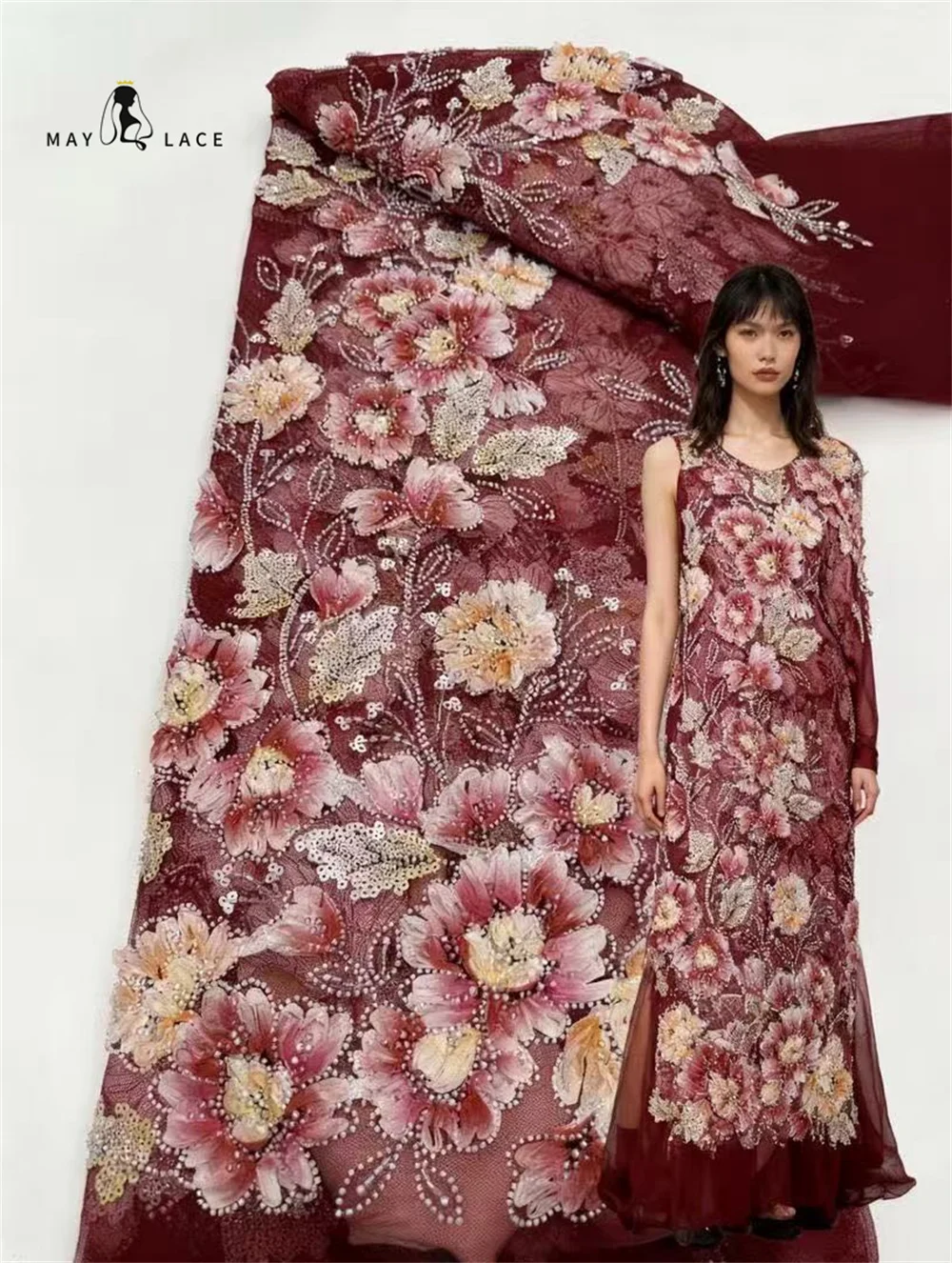 Fashion French African Embroidery Beaded Lace Fabric 2025 High Quality Sequins Tulle Lace Fabric Nigerian For Wedding Dress Sew
Fashion French African Embroidery Beaded Lace Fabric 2025 High Quality Sequins Tulle Lace Fabric Nigerian For Wedding Dress Sew