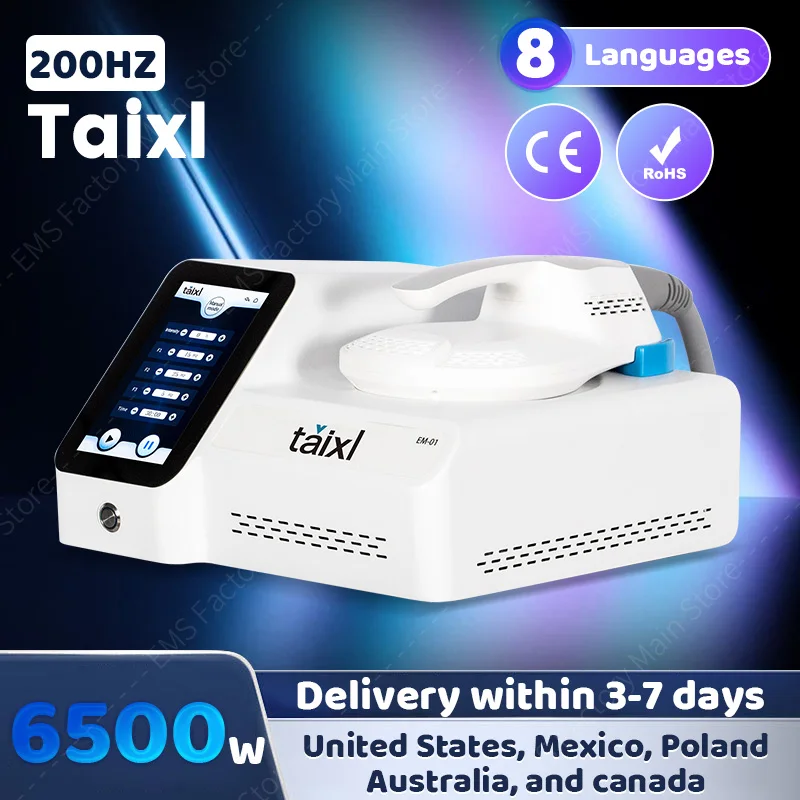 EMStaixl NEO Machine 2025 Professional 6500W 15 Tes HIEMT RF EMS body Muscle Stimulator Body Slimming Machine with
EMStaixl NEO Machine 2025 Professional 6500W 15 Tes HIEMT RF EMS body Muscle Stimulator Body Slimming Machine with