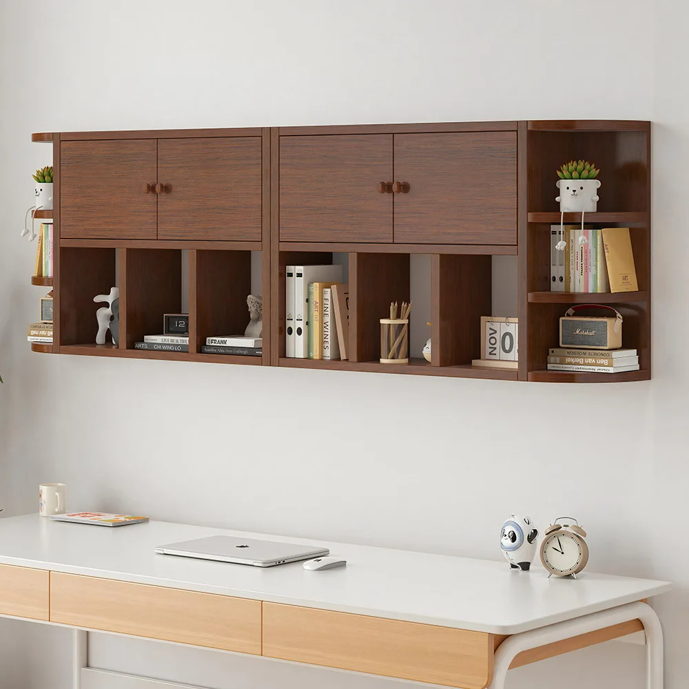 Solid wood wall-mounted bookshelf Suspended shelf No punching Internet celebrity wall cabinet Bedroom wall-mounted household
Solid wood wall-mounted bookshelf Suspended shelf No punching Internet celebrity wall cabinet Bedroom wall-mounted household