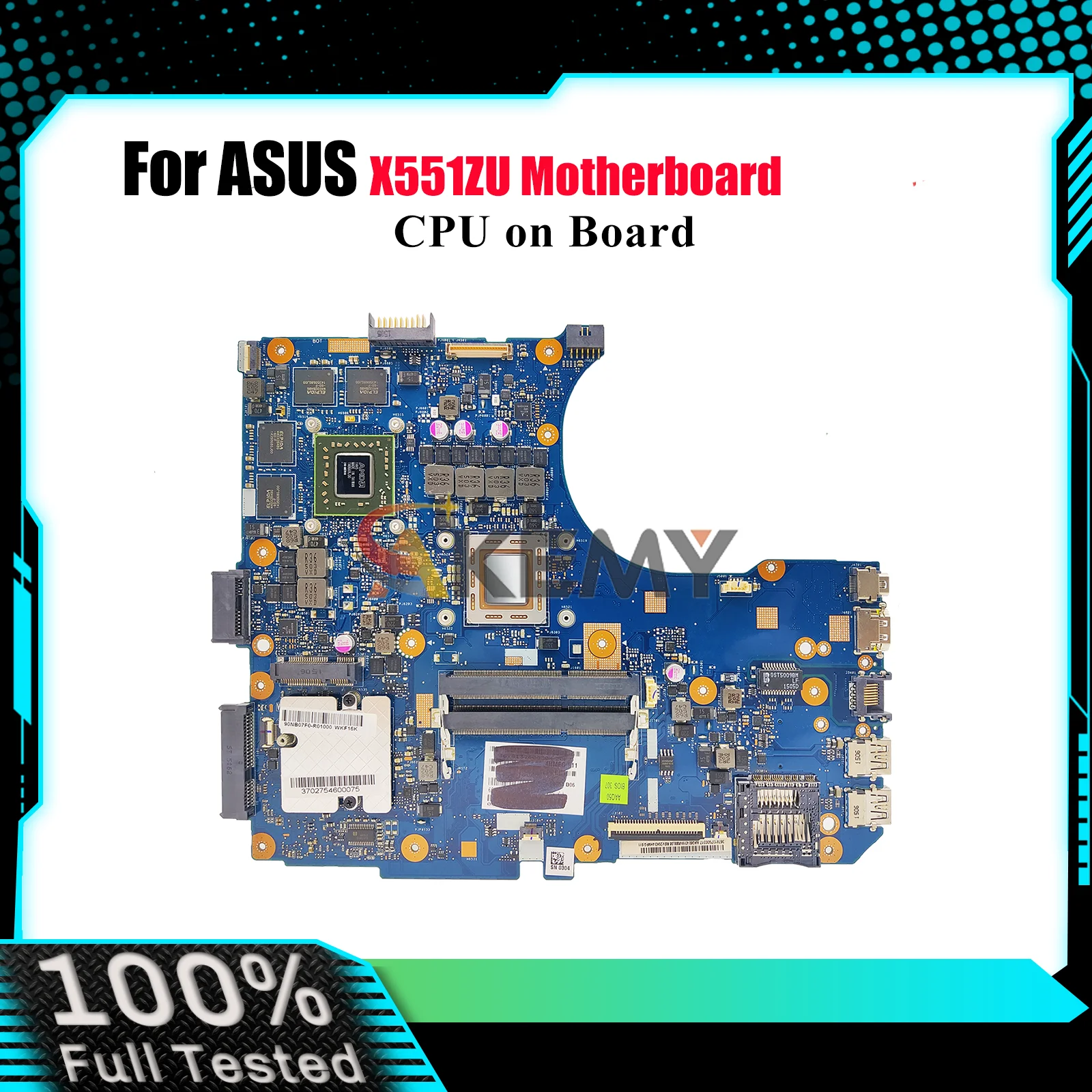 X551ZU Материнская плата для ноутбука ASUS VivoBook X551ZU X551Z Материнская плата для ноутбука с процессором 100% тестирование ОК быстрая доставка Высокое качество
X551ZU Материнская плата для ноутбука ASUS VivoBook X551ZU X551Z Материнская плата для ноутбука с процессором 100% тестирование ОК быстрая доставка Высокое качество