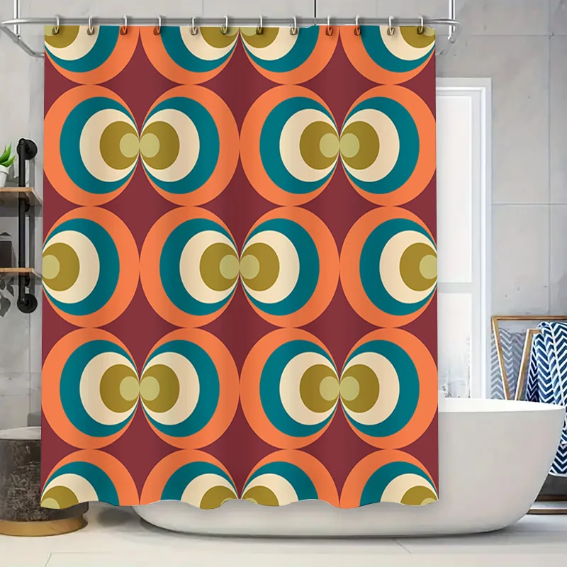 Красочные ретро круги занавеска для душа в ванной комнате декоративные водонепроницаемые аксессуары для дома разноцветный дизайн размер настраиваемый
Красочные ретро круги занавеска для душа в ванной комнате декоративные водонепроницаемые аксессуары для дома разноцветный дизайн размер настраиваемый