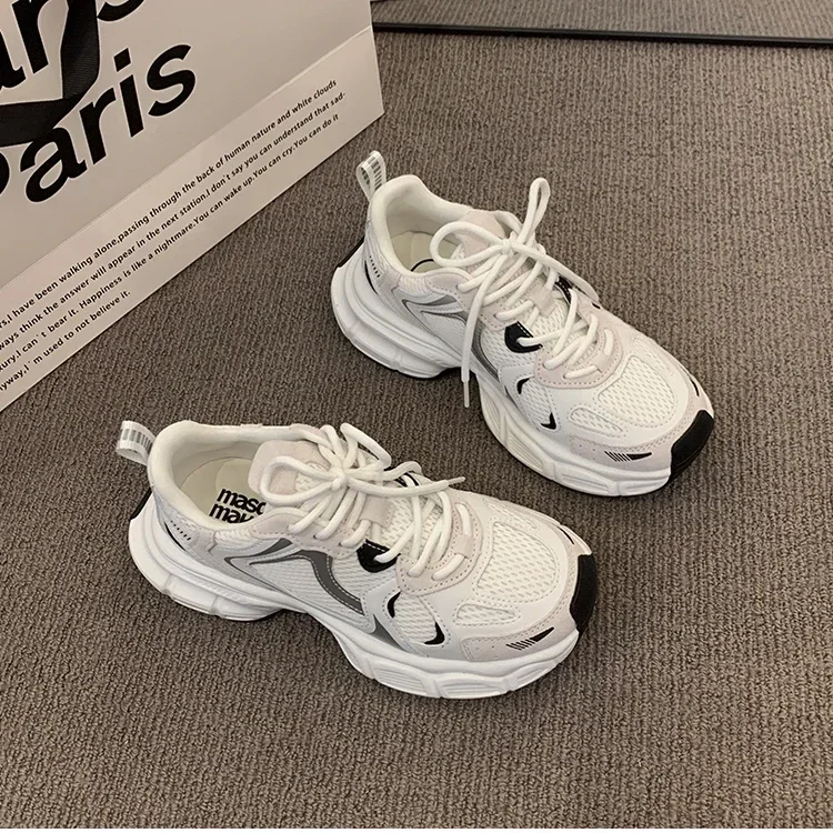2024 High Quality Shoes for Women Lace Up Women's Vulcanize Shoes Summer New Breathable Casual Sneakers Women Grid Shoes Ladies
2024 High Quality Shoes for Women Lace Up Women's Vulcanize Shoes Summer New Breathable Casual Sneakers Women Grid Shoes Ladies