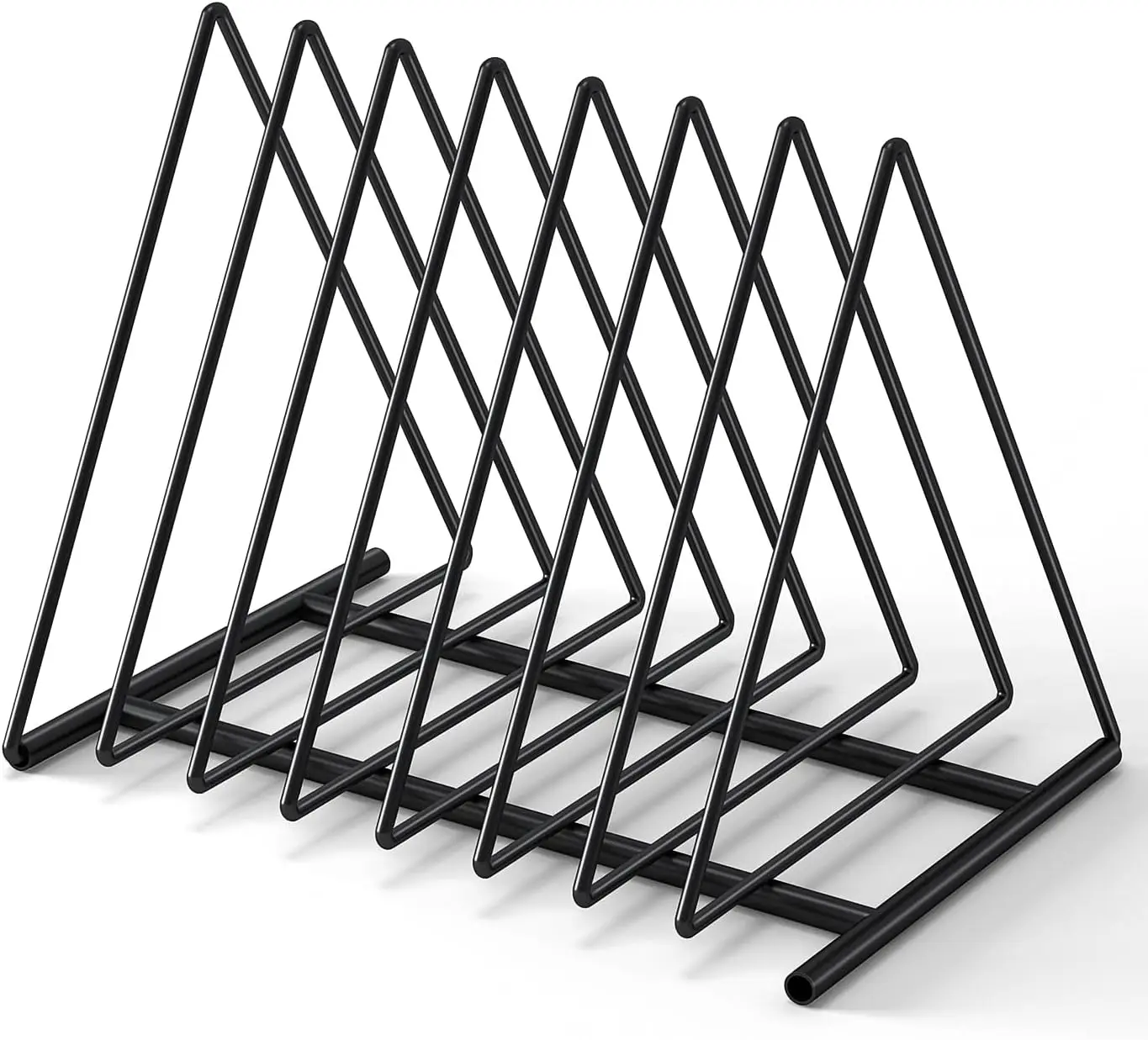 7-Slot Triangle File Folder Rack with Detachable Base, Desktop File Organizer for Magazine, Letter, Legal, and Small Items
7-Slot Triangle File Folder Rack with Detachable Base, Desktop File Organizer for Magazine, Letter, Legal, and Small Items