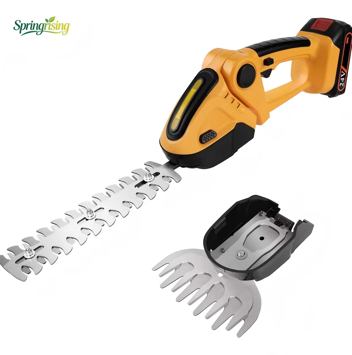 Portable Cordless 2-in-1 Mini Hedge Trimmer & Grass Shears Handheld Rechargeable Trimmer for Garden, Yard, Patio
Portable Cordless 2-in-1 Mini Hedge Trimmer & Grass Shears Handheld Rechargeable Trimmer for Garden, Yard, Patio