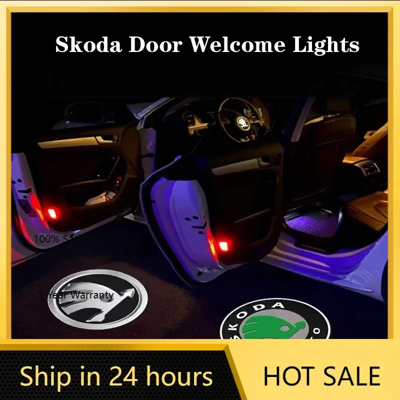Car Sticker 2025 Hot 2Pcs Car Door Logo Projector Courtesy Lamps LED HD Welcome Lights For Skoda Octavia Rapid Kodiaq Karoq Fabi
Car Sticker 2025 Hot 2Pcs Car Door Logo Projector Courtesy Lamps LED HD Welcome Lights For Skoda Octavia Rapid Kodiaq Karoq Fabi