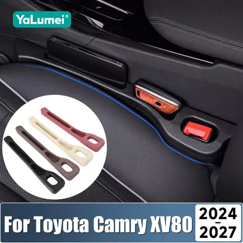 For Toyota Camry XV80 2024 2025 2026 2027 Hybrid HEV PHEV 2PCS Universal Car Seat Leak Proof Strips Gap Side Seam Storage