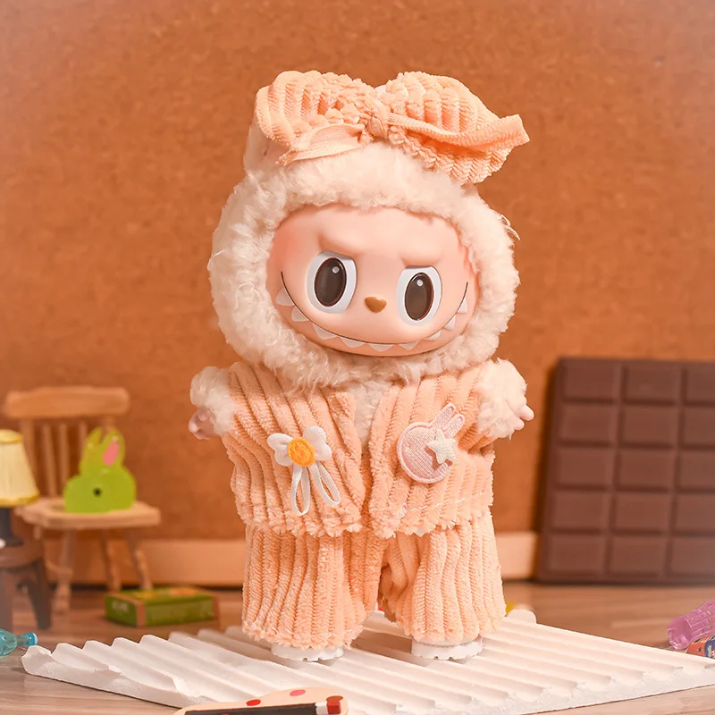 Doll Clothing Accessories fit 17cm Labubu Skirt/Hat/Strap Pants Pajama Set Doll Toy Dress Up 1Set
Doll Clothing Accessories fit 17cm Labubu Skirt/Hat/Strap Pants Pajama Set Doll Toy Dress Up 1Set
