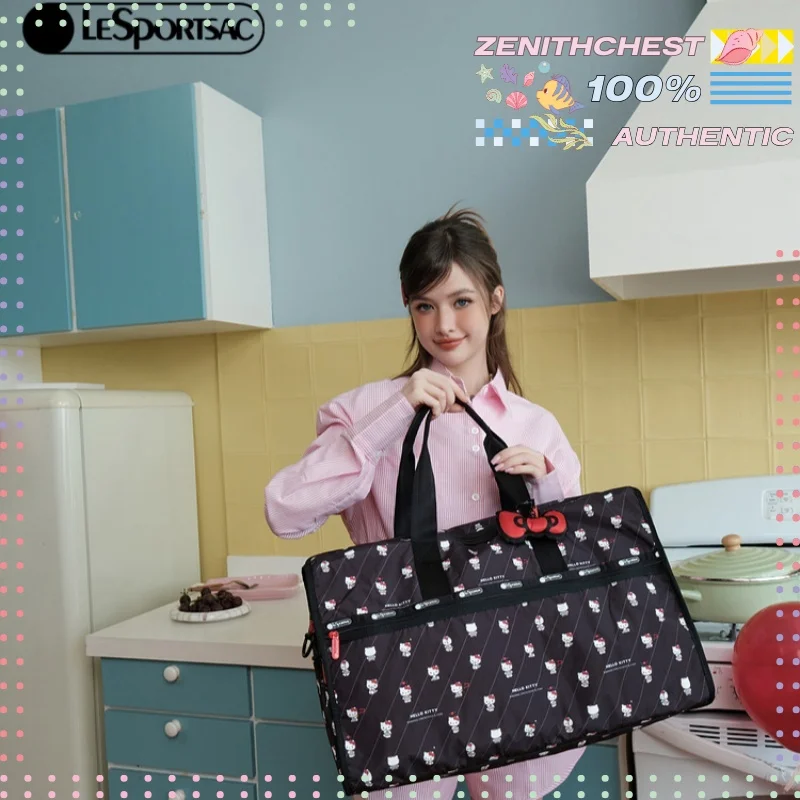 Lesportsac Sanrio Hello Kitty Large Capacity Travel Bag Shoulder Crossbody Handheld For Women Daily Short Trip Outdoor Travel
Lesportsac Sanrio Hello Kitty Large Capacity Travel Bag Shoulder Crossbody Handheld For Women Daily Short Trip Outdoor Travel