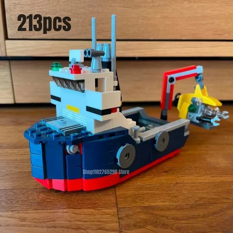 213 шт., строительные блоки Ocean Explorer, модель 31045, игрушки для детей, рождественский подарок
213 шт., строительные блоки Ocean Explorer, модель 31045, игрушки для детей, рождественский подарок
