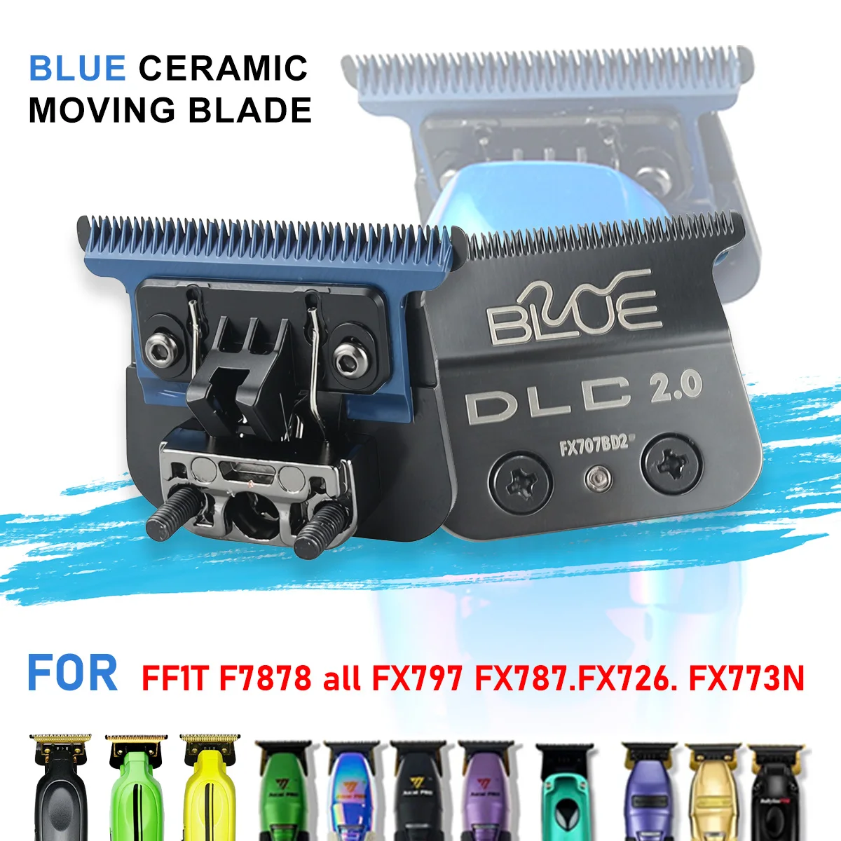 For All FX797 FX787 FX726 and FX773N Professional Replacement Trimmers Blade Hair Trimmer Barber Shop Carbon Steel Cutter Head
For All FX797 FX787 FX726 and FX773N Professional Replacement Trimmers Blade Hair Trimmer Barber Shop Carbon Steel Cutter Head