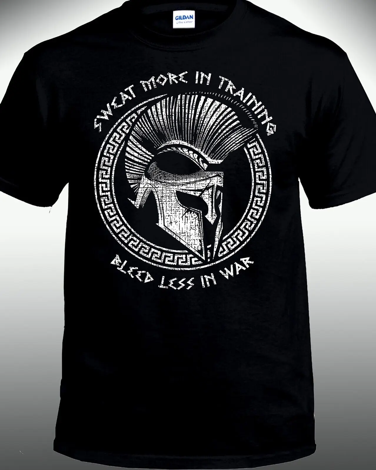 Sweat More in Training Bleed Less in War Spartan Helmet Gym Workout T-Shirt 100% Cotton O-Neck Short Sleeve Casual Mens T-shirt
Sweat More in Training Bleed Less in War Spartan Helmet Gym Workout T-Shirt 100% Cotton O-Neck Short Sleeve Casual Mens T-shirt