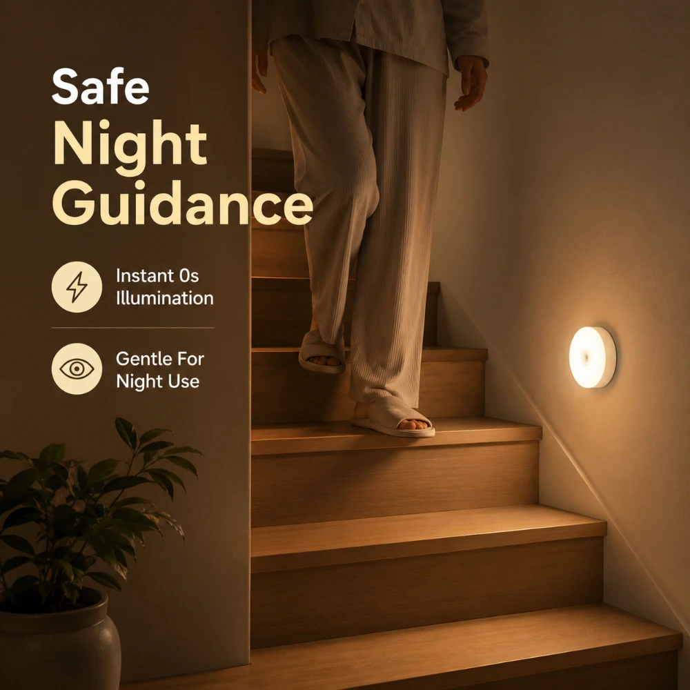 Eye Protect Soft LED Night Light Wireless Magnetic Mount Design Dimmable Lamp For Bedroom Household Indoor Decor Lighting
Eye Protect Soft LED Night Light Wireless Magnetic Mount Design Dimmable Lamp For Bedroom Household Indoor Decor Lighting