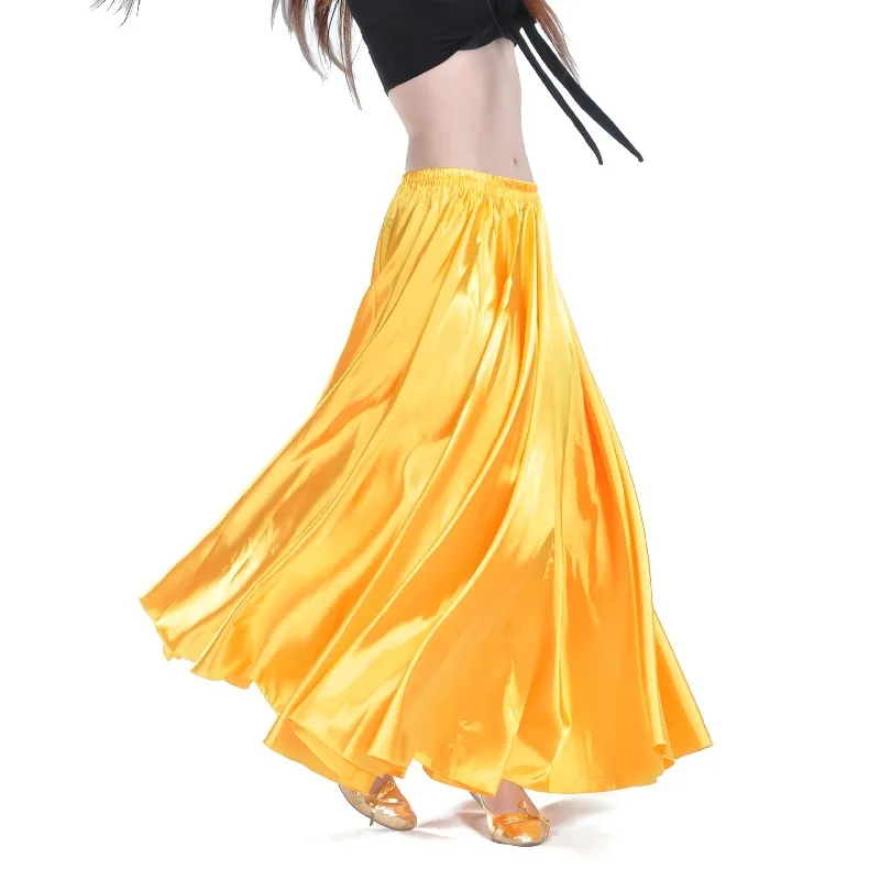 2025 New Satin Circle Skirt Belly Dance Performance & Competition
2025 New Satin Circle Skirt Belly Dance Performance & Competition