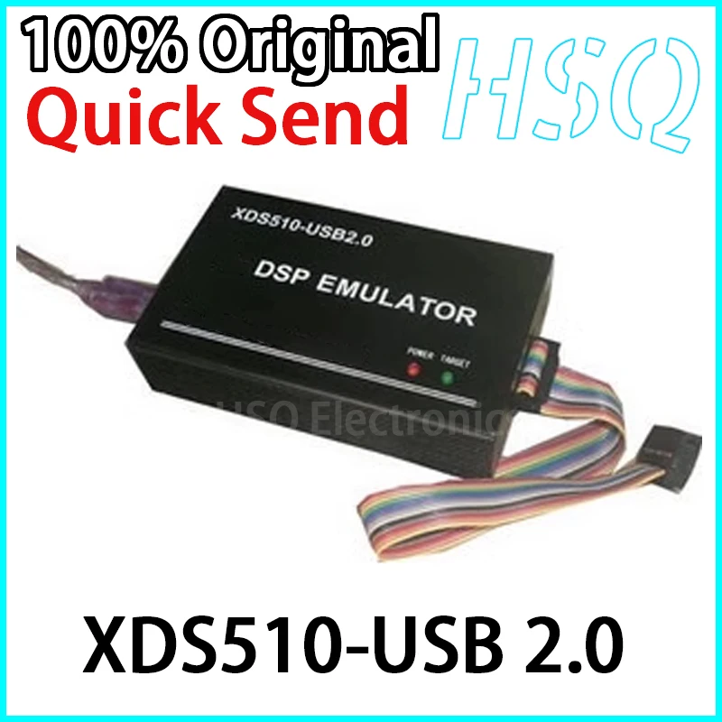 1PCS XDS510-USB 2.0 DSP Emulator Supports Fast CCS3.3 and CCS4 Speeds
1PCS XDS510-USB 2.0 DSP Emulator Supports Fast CCS3.3 and CCS4 Speeds