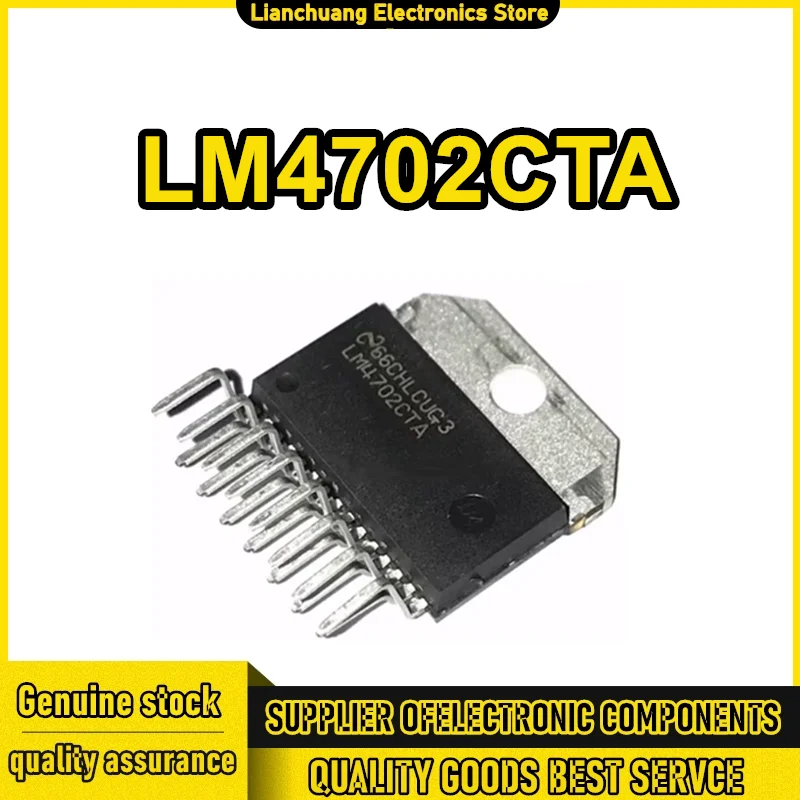 LM4702CTA ZIP-15 LM4702 Audio amplification chip IC New in stock
LM4702CTA ZIP-15 LM4702 Audio amplification chip IC New in stock