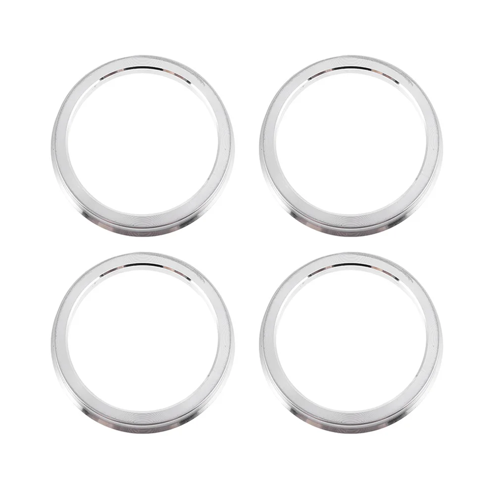 4 Pcs Hub Collar Spacer Rings Aluminum Alloy Center Bore Adapter Wheel Centering Silver Car Exterior Decorations
4 Pcs Hub Collar Spacer Rings Aluminum Alloy Center Bore Adapter Wheel Centering Silver Car Exterior Decorations