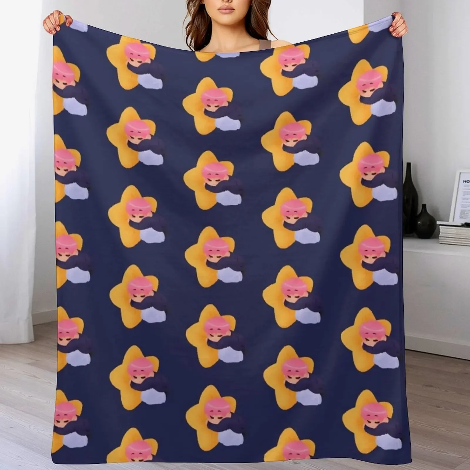 Sleepy Star Hwa Throw Blanket Soft Plush Blanket as Housewarming Gift
Sleepy Star Hwa Throw Blanket Soft Plush Blanket as Housewarming Gift