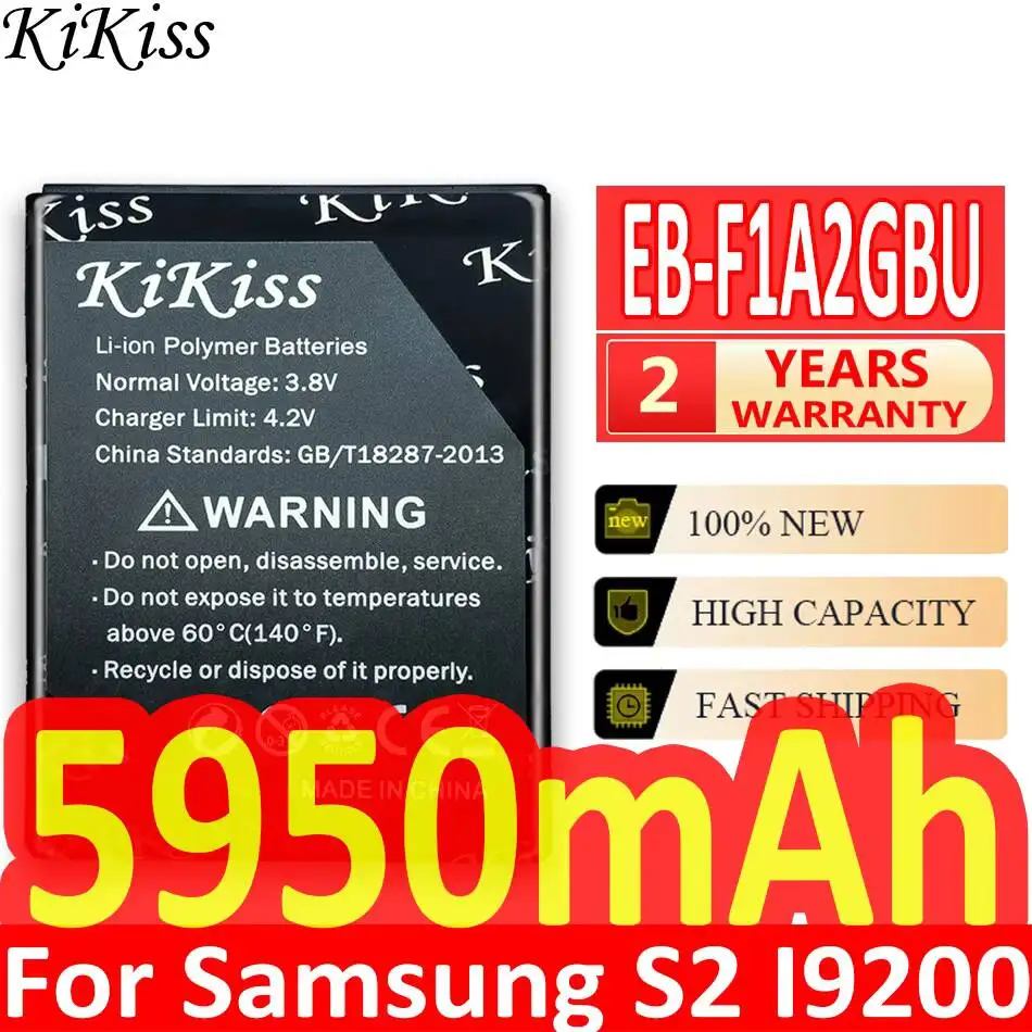 Mobile Phone Battery 5950Mah EB-F1A2GBU For Samsung Galaxy S2 I9100 I9103 I9105 I9100g I9108 I9050 High Capacity
Mobile Phone Battery 5950Mah EB-F1A2GBU For Samsung Galaxy S2 I9100 I9103 I9105 I9100g I9108 I9050 High Capacity