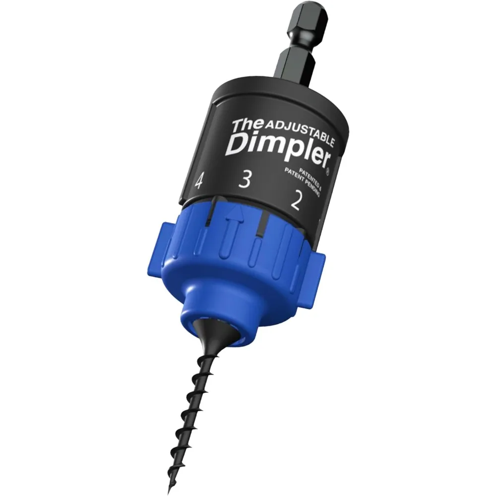 Adjustable - Drywall Bit & Screw Gun Attachment, Converts Drill into Drywall Screw Gun or Deck Screwdriver, Magnetic Bit Holder for Fast, Accurate Installation
Adjustable - Drywall Bit & Screw Gun Attachment, Converts Drill into Drywall Screw Gun or Deck Screwdriver, Magnetic Bit Holder for Fast, Accurate Installation