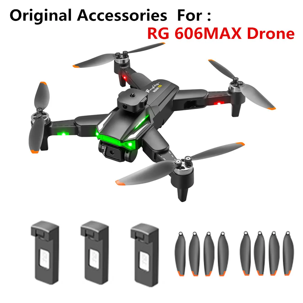 RG 606MAX Drone Original Accessories 3.7v 2000 mAh Battery Propeller Maple Leaf For RG 606MAX Drone Spare Parts
RG 606MAX Drone Original Accessories 3.7v 2000 mAh Battery Propeller Maple Leaf For RG 606MAX Drone Spare Parts