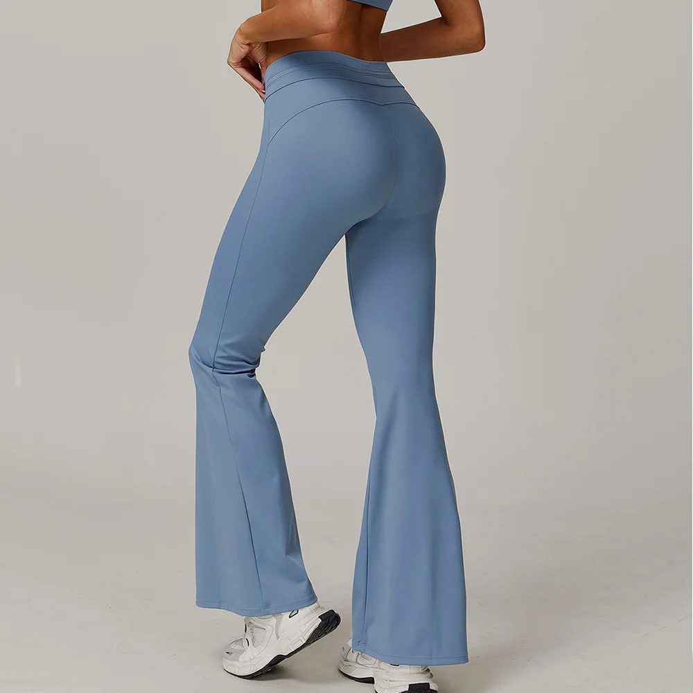Bell-bottoms Women Wide Leg Pants Gym Workout Leggings Sports Yoga Pant Stretchy High Waist Drawstring Fitness Sports Activewear
Bell-bottoms Women Wide Leg Pants Gym Workout Leggings Sports Yoga Pant Stretchy High Waist Drawstring Fitness Sports Activewear