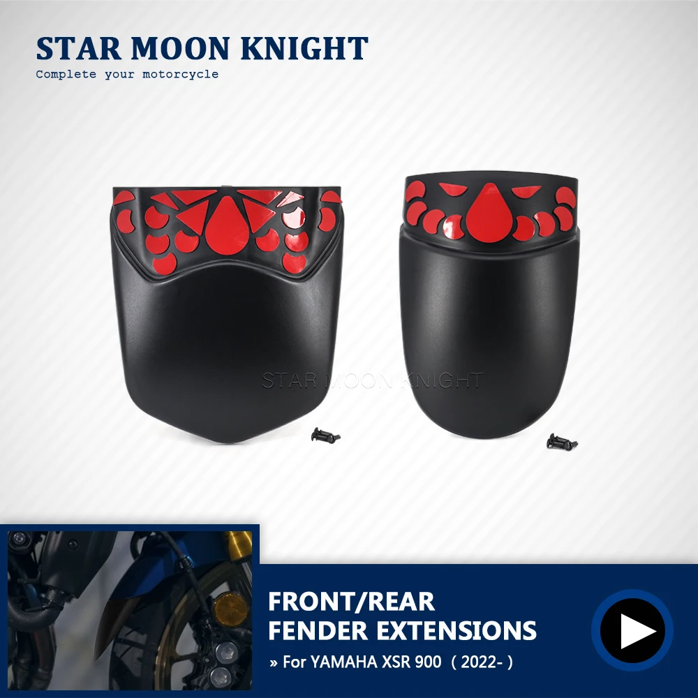 For YAMAHA XSR 900 XSR900 2022 2023 2024- Motorcycle Accessories Front Rear Fender Mudguard Extender Hugger Extension Refit
For YAMAHA XSR 900 XSR900 2022 2023 2024- Motorcycle Accessories Front Rear Fender Mudguard Extender Hugger Extension Refit