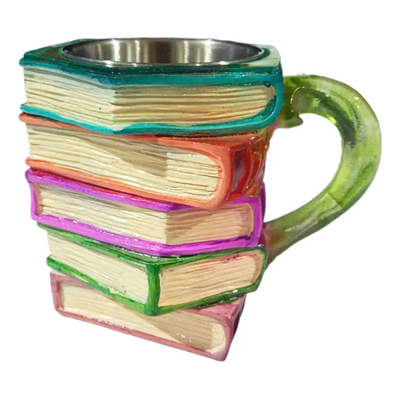 Painted Book Cup Glass Book Lover Mug Decorative Chip-Resistant Drink Container Creative Table Decor For Home Living Room Study
Painted Book Cup Glass Book Lover Mug Decorative Chip-Resistant Drink Container Creative Table Decor For Home Living Room Study