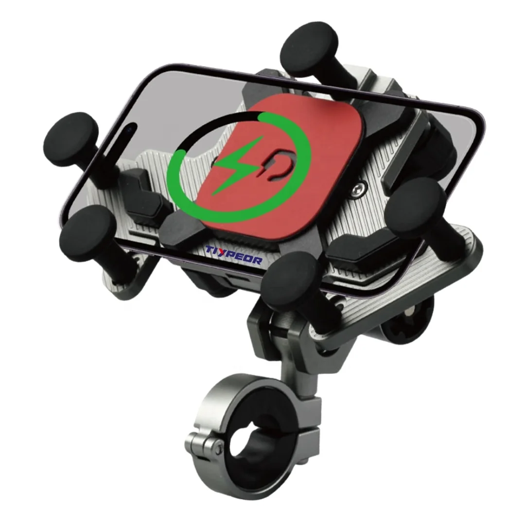 Universal Motorcycle Bike Mount Magnetic Levitation Shock Absorption 15W Wireless Charger Mobile Phone 360 Degree Adjustment
Universal Motorcycle Bike Mount Magnetic Levitation Shock Absorption 15W Wireless Charger Mobile Phone 360 Degree Adjustment