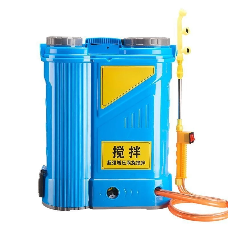 Agricultural high-pressure electric stirring sprayer lithium battery new household backpack rechargeable spraying pesticide
Agricultural high-pressure electric stirring sprayer lithium battery new household backpack rechargeable spraying pesticide