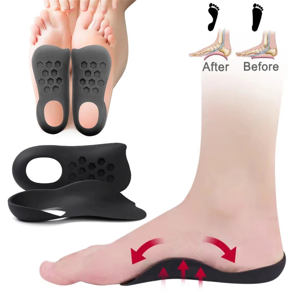 Orthopedic Insole for Flat Feet High Arch Support Insoles for Shoes Women Men XO-Legs Correction Plantar Fasciitis Relief Insert
Orthopedic Insole for Flat Feet High Arch Support Insoles for Shoes Women Men XO-Legs Correction Plantar Fasciitis Relief Insert