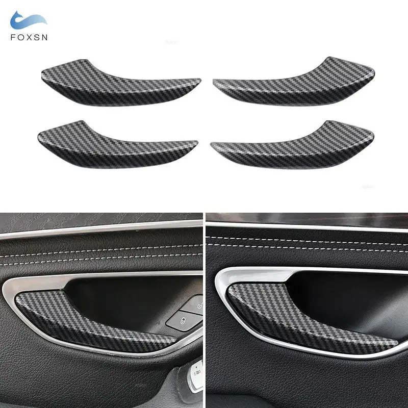 Car Inner Door Pull Handle Cover ABS Trim For Mercedes Benz C E Class W205 GLC X253 2015-2021 W213 2016-2021 ABS Carbon Fiber
Car Inner Door Pull Handle Cover ABS Trim For Mercedes Benz C E Class W205 GLC X253 2015-2021 W213 2016-2021 ABS Carbon Fiber
