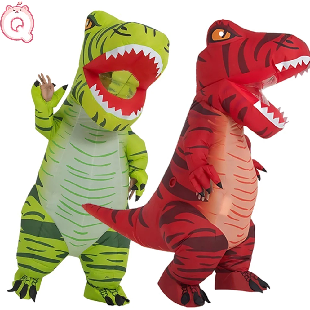 Walking Cartoon Tyrannosaurus Rex Doll Inflatable Costume Escape Room Prank Game Cosplay Clothing Halloween Perform Prop Costume
Walking Cartoon Tyrannosaurus Rex Doll Inflatable Costume Escape Room Prank Game Cosplay Clothing Halloween Perform Prop Costume
