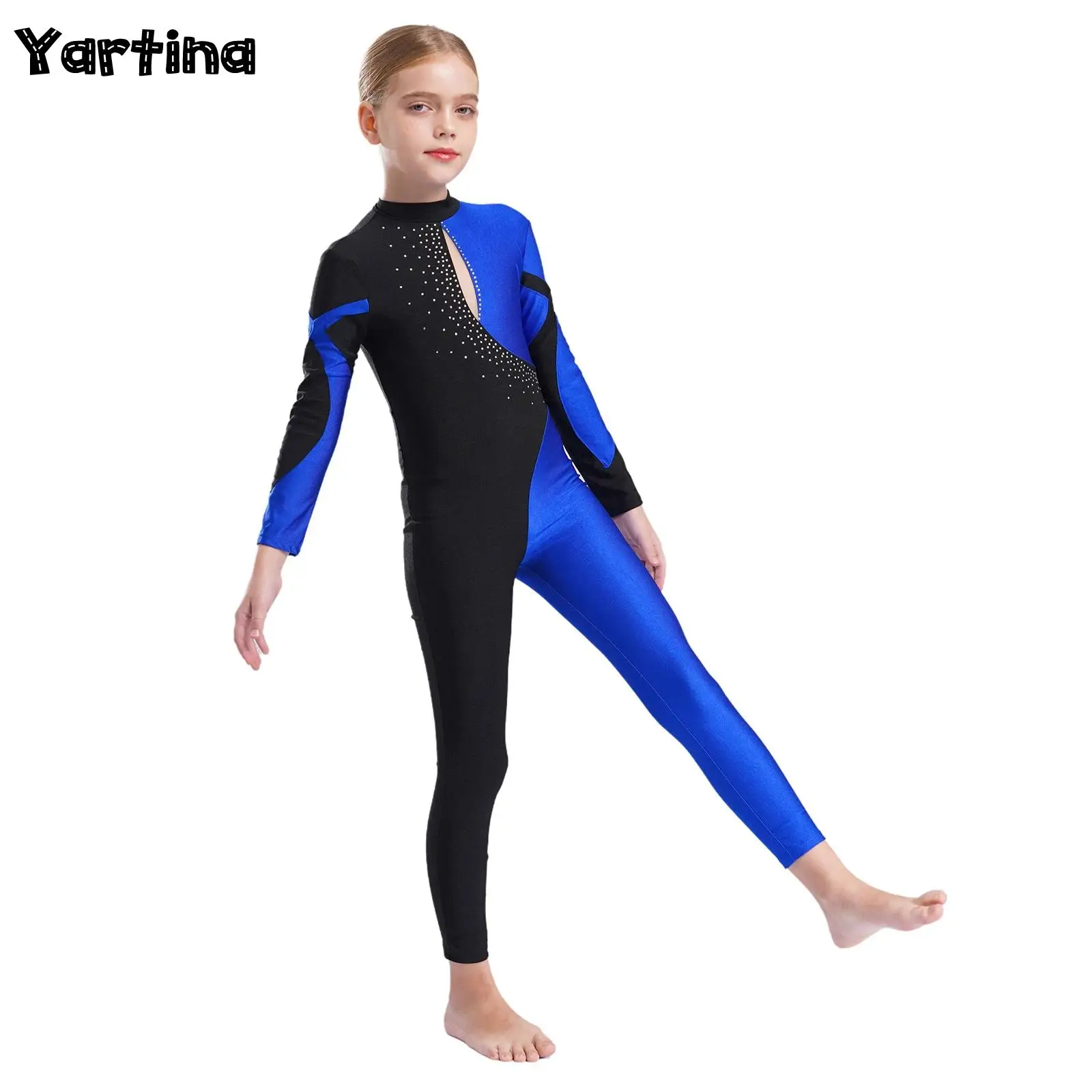 Kids Girls Gymnastics Artistic Figure Skating Ballet Jersey Dance Costume Shiny Rhinestone Athletic Unitards Jumpsuit Bodysuit
Kids Girls Gymnastics Artistic Figure Skating Ballet Jersey Dance Costume Shiny Rhinestone Athletic Unitards Jumpsuit Bodysuit
