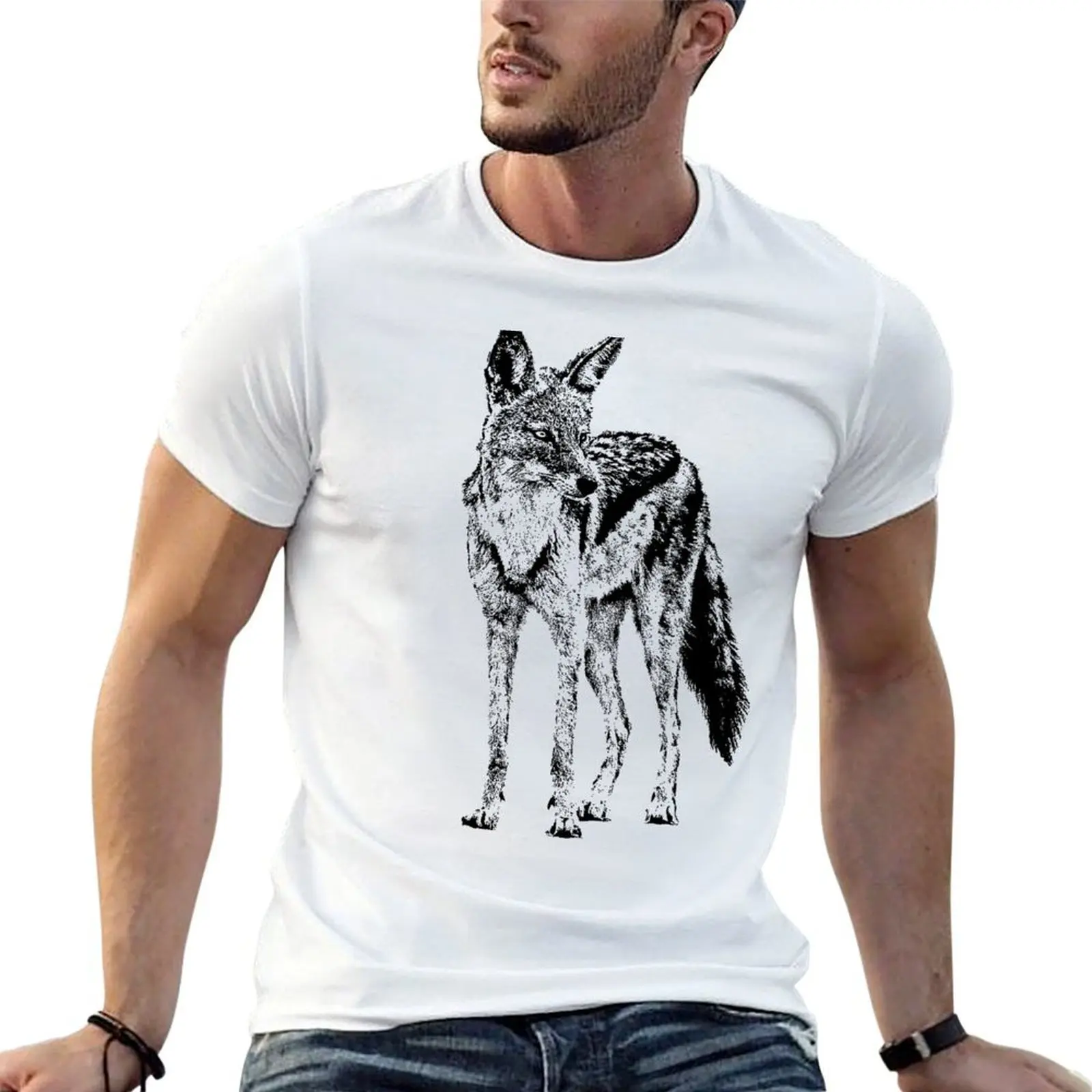 Black-backed Jackal for African Wildlife Fans T-Shirt t shirt man luxury men t shirt cotton 100% T-Shirt
Black-backed Jackal for African Wildlife Fans T-Shirt t shirt man luxury men t shirt cotton 100% T-Shirt