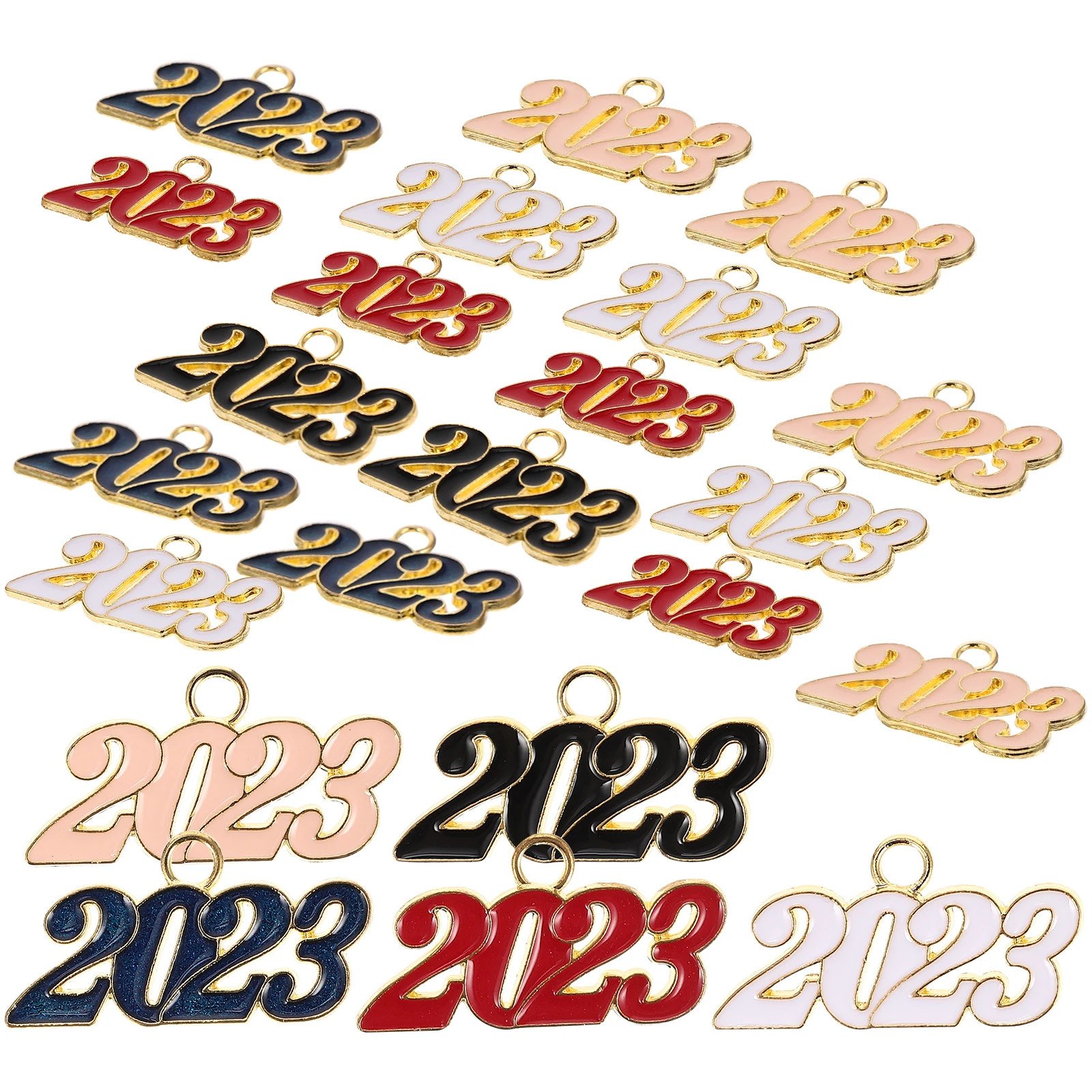 25pcs Colorful Number Pendants 2023 Alloy Charms Jewelry Making Crafts Keychain Gifts Golden White Black Red Bracelet
25pcs Colorful Number Pendants 2023 Alloy Charms Jewelry Making Crafts Keychain Gifts Golden White Black Red Bracelet