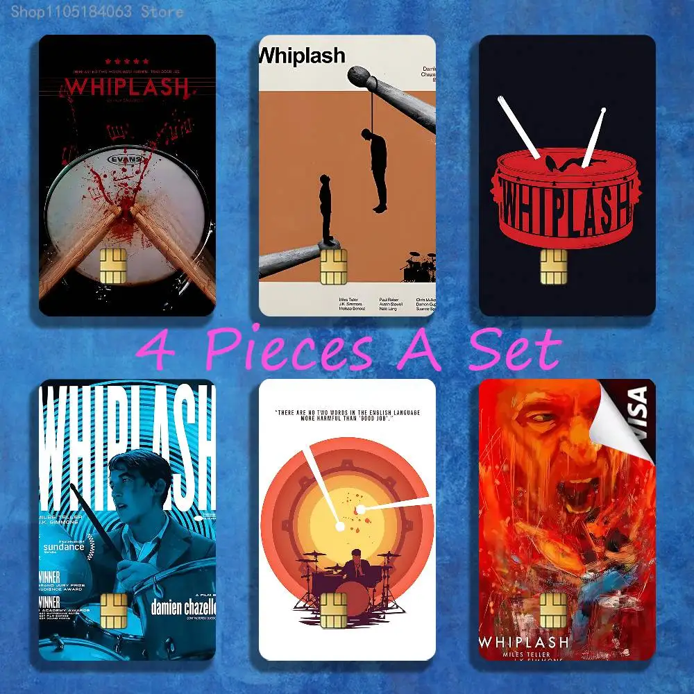 Classic Movie W-Whiplash Bank Credit Cards Bus Pass Stickers Cool Decoration Waterproof 4PCS Card Protective Film
Classic Movie W-Whiplash Bank Credit Cards Bus Pass Stickers Cool Decoration Waterproof 4PCS Card Protective Film