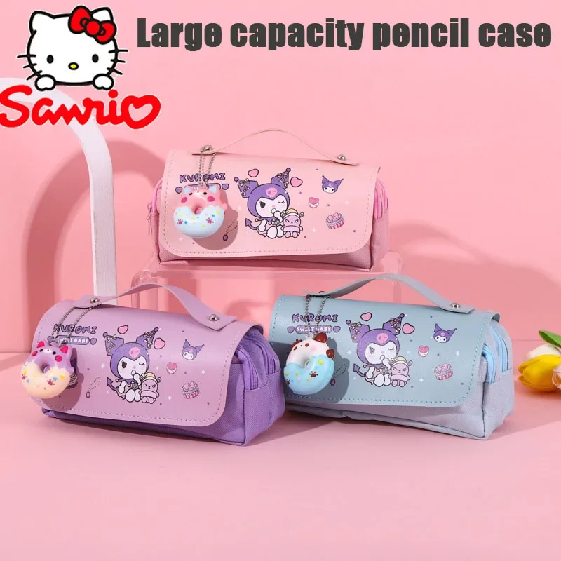 Kawaii Sanrio Pencil Case Kurome Hello Kitty Pochacco Printed Pencil Case Student Cartoon Large Capacity Learning Stationery
Kawaii Sanrio Pencil Case Kurome Hello Kitty Pochacco Printed Pencil Case Student Cartoon Large Capacity Learning Stationery