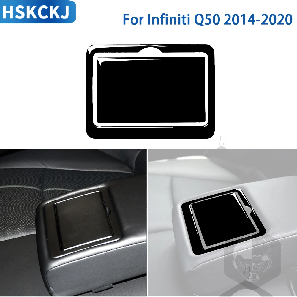 For Infiniti Q50 2014-2020 Accessories Car Black Plastic Interior Rear Cup Holder Panel Trim Sticker Decoration
For Infiniti Q50 2014-2020 Accessories Car Black Plastic Interior Rear Cup Holder Panel Trim Sticker Decoration