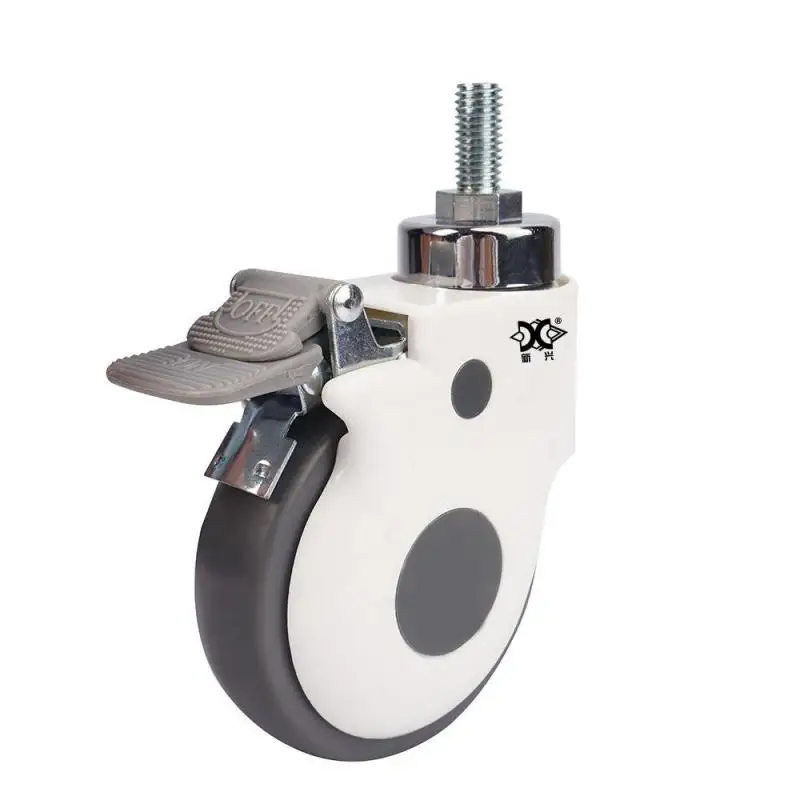 1 Pc 4 Inch M12 Screw Rod TPR Medical Wheel Medical Equipment Caster Universal Wheel Crib Beauty Wheel
1 Pc 4 Inch M12 Screw Rod TPR Medical Wheel Medical Equipment Caster Universal Wheel Crib Beauty Wheel