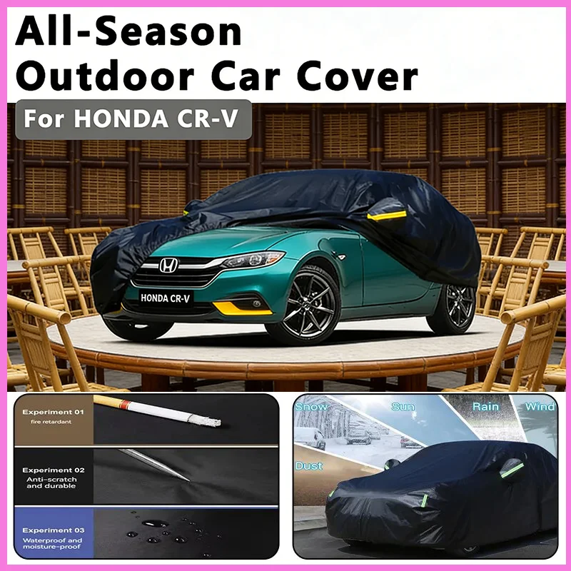 All-Season Car Cover for HONDA CR-V - Outdoor Full Protection, Waterproof Dustproof Heat-Resistant
All-Season Car Cover for HONDA CR-V - Outdoor Full Protection, Waterproof Dustproof Heat-Resistant